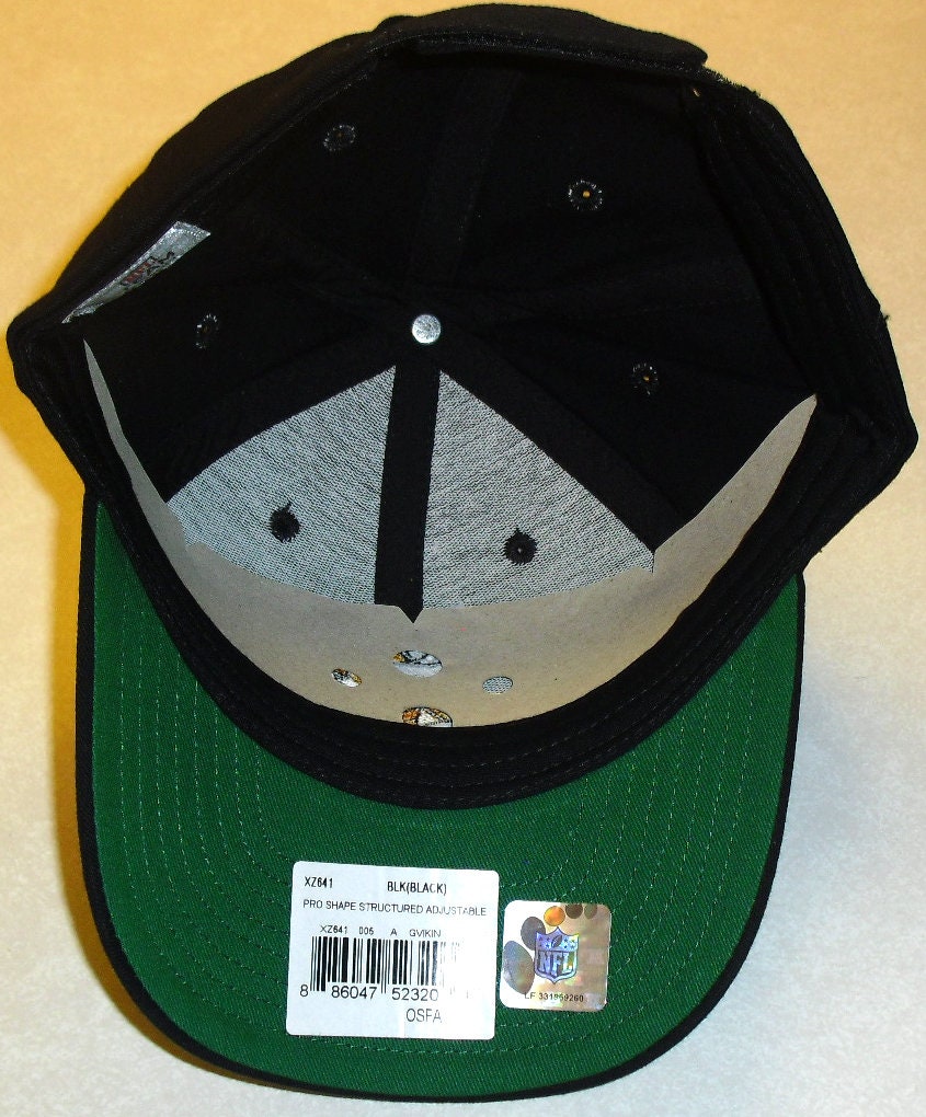 Minnesota Vikings Mens Adjustable Strapback Black Color hat New Nfl