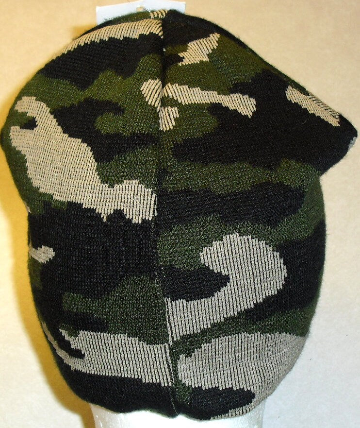 Kansas City Chiefs Mens Adult Camo Beanie Winter Hat New Nfl