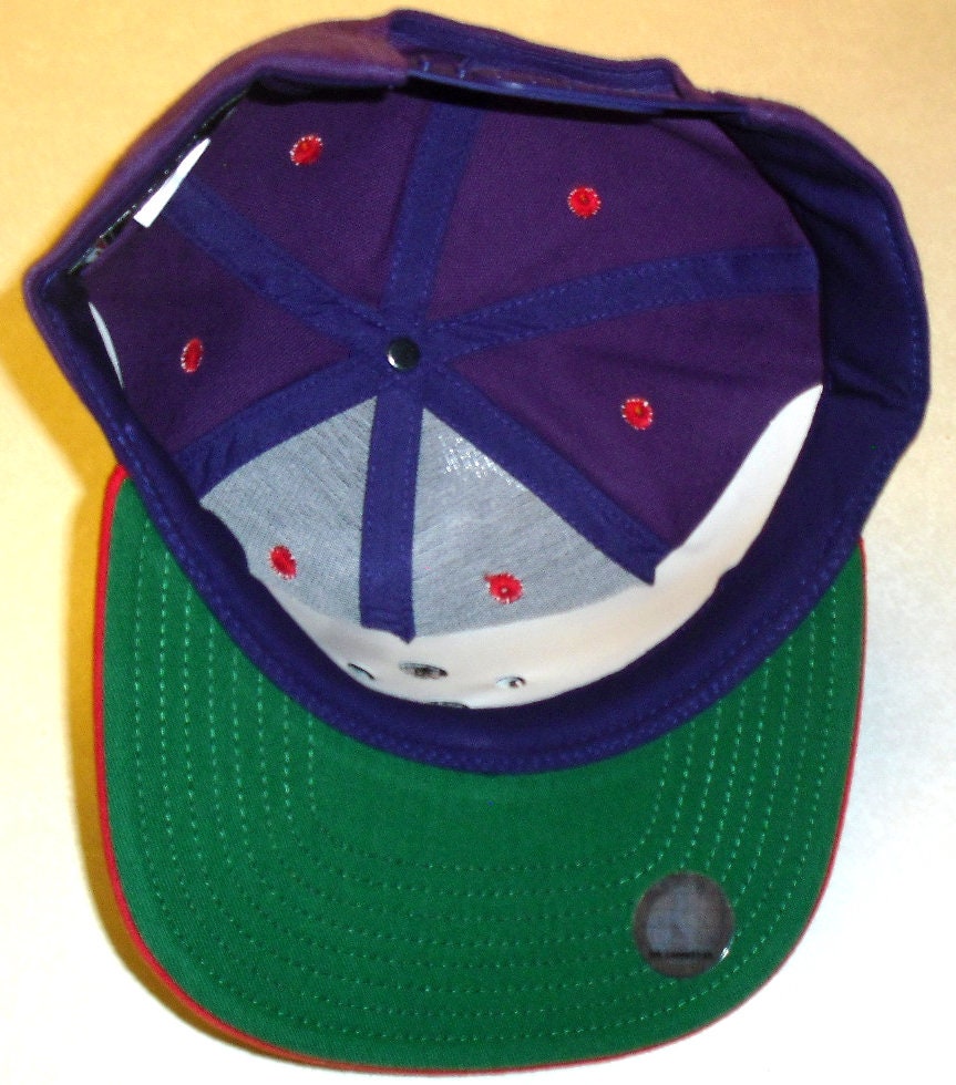 Toronto Raptors Mens Snapback hat Nba New Purple Red
