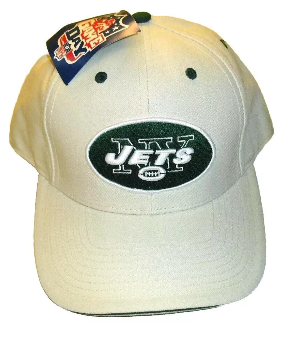 New York Jets Vintage 90s Twins Enterprise Fitted Hat sz. 7 1/8 New NFL