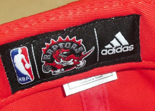 Toronto Raptors Adidas Snapback hat New Nba Purple Red Nba Carter Mcgrady years