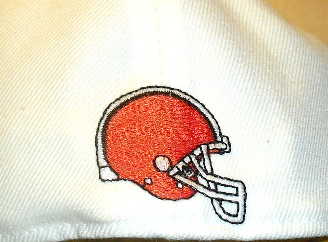 Cleveland Browns All White American Needle Vintage 90s Fitted hat sz. 7 1/2 New