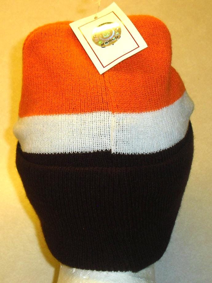 Cleveland Browns Mens Adult Striped Stripes Beanie Winter Hat Cap New Nfl