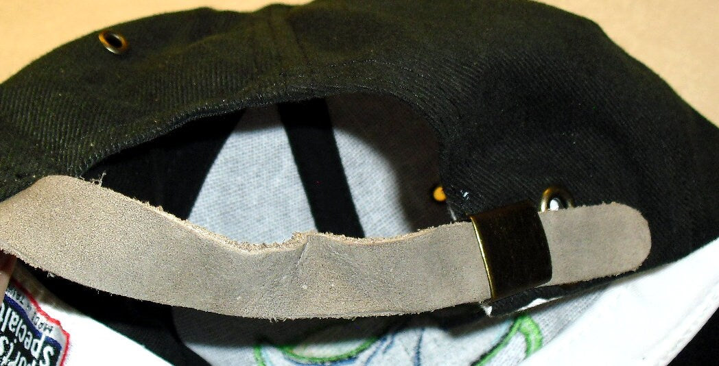 Tampa Bay Rays Sports Specialties Vintage 90s Mens Leather Strap Strapback hat