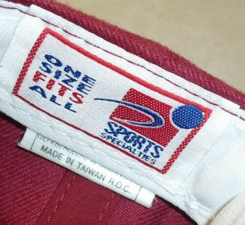 Colorado Avalanche Sports Specialties 90s Adjustable Strapback hat New Nhl