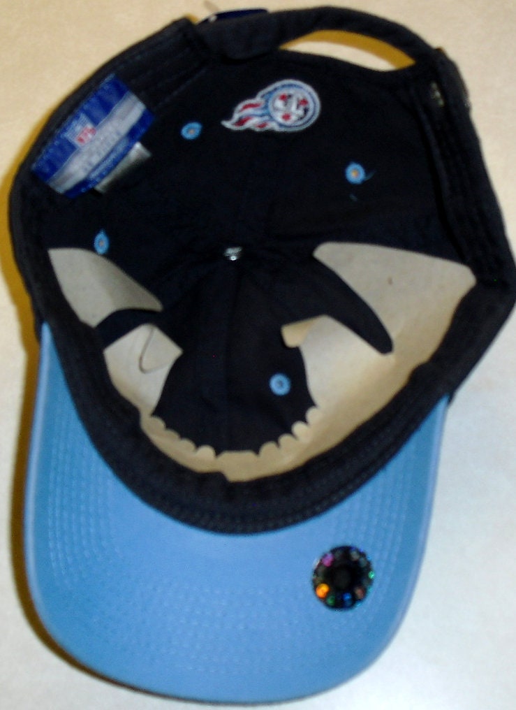 Tennessee Titans Script Logo Reebok Adjustable Strapback hat NFL New