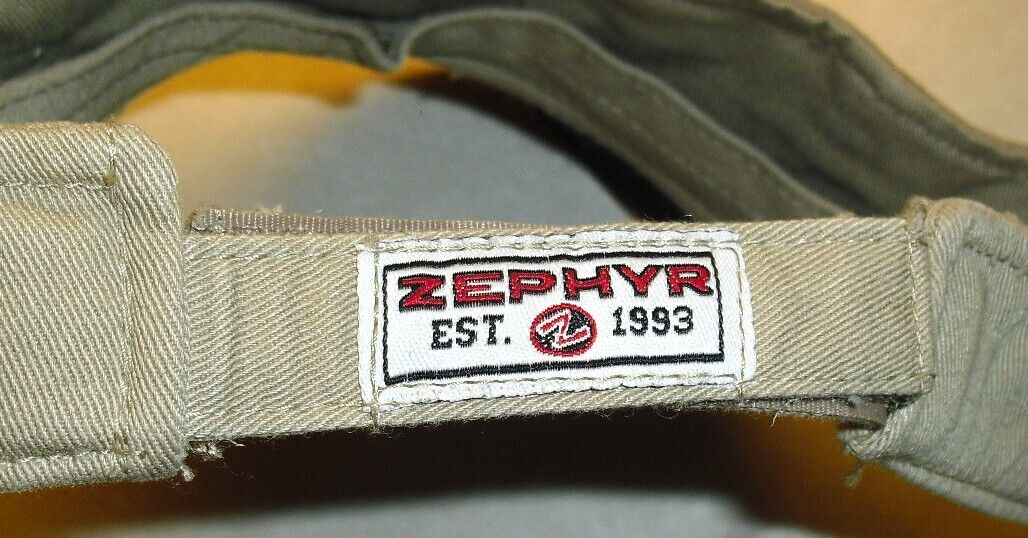 Texas Tech Red Raiders Established 1923 Logo Mens Zephyr Visor hat cap New Ncaa