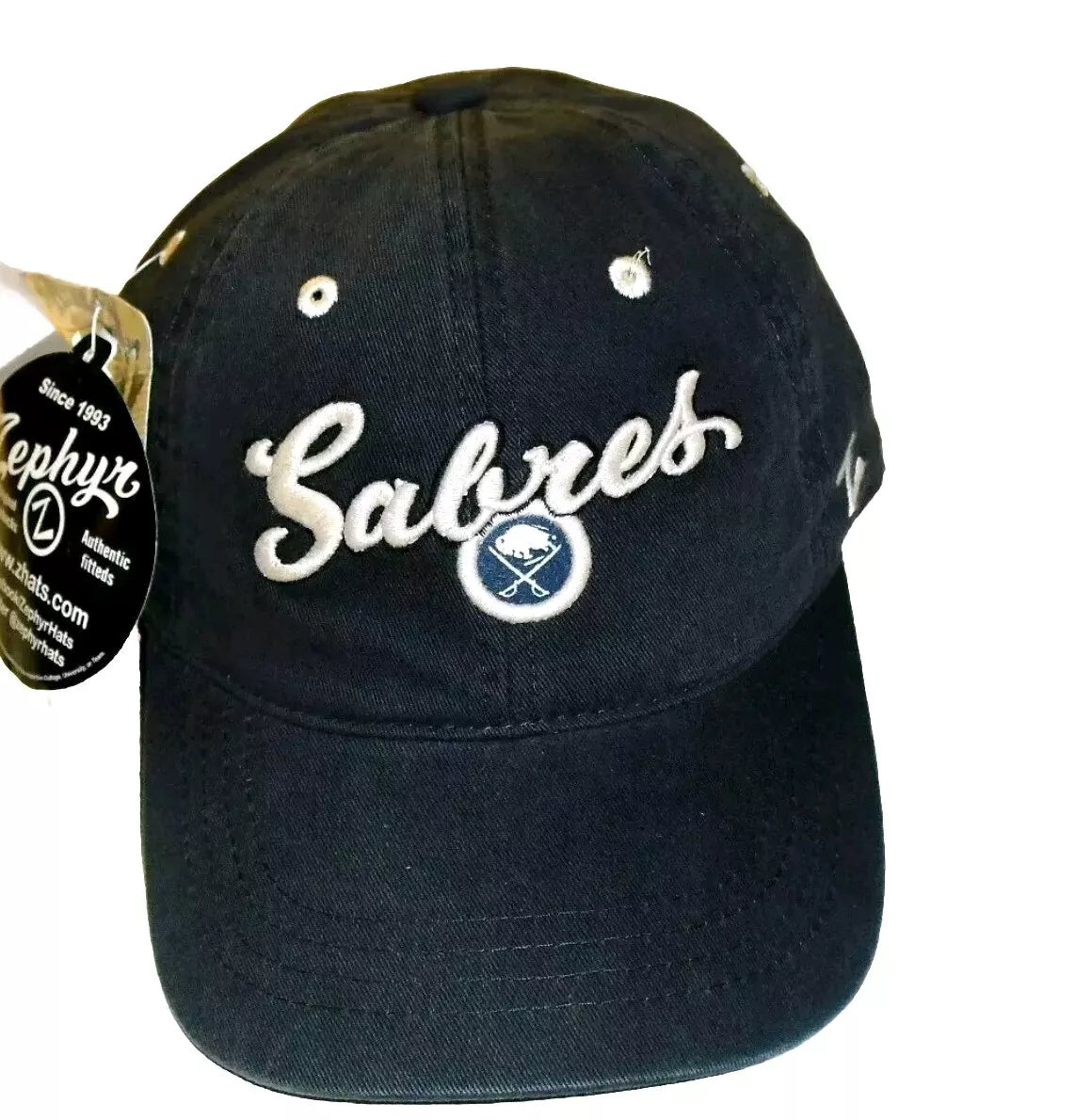 Buffalo Sabres Zephyr Mens Adjustable Strabpack hat cap New Tags Nhl