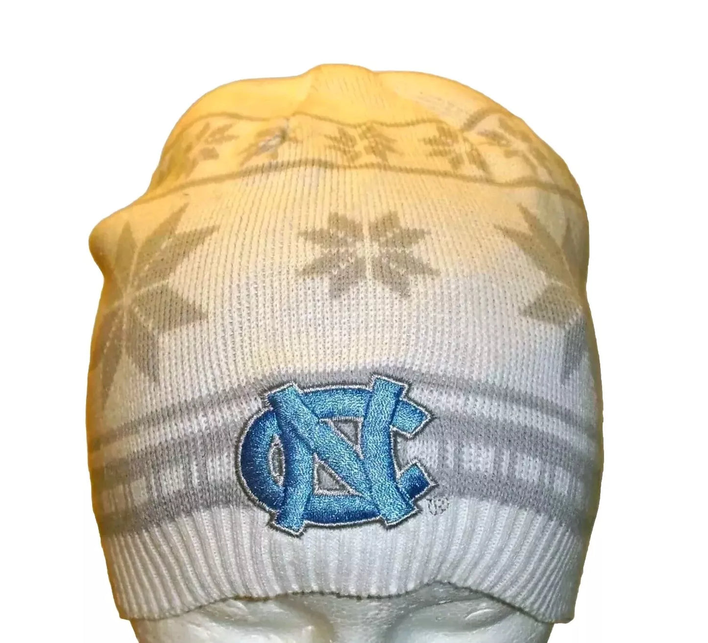North Carolina Tar Heels Womens Girls Snowflakes Winter Hat Beanie cap New Ncaa