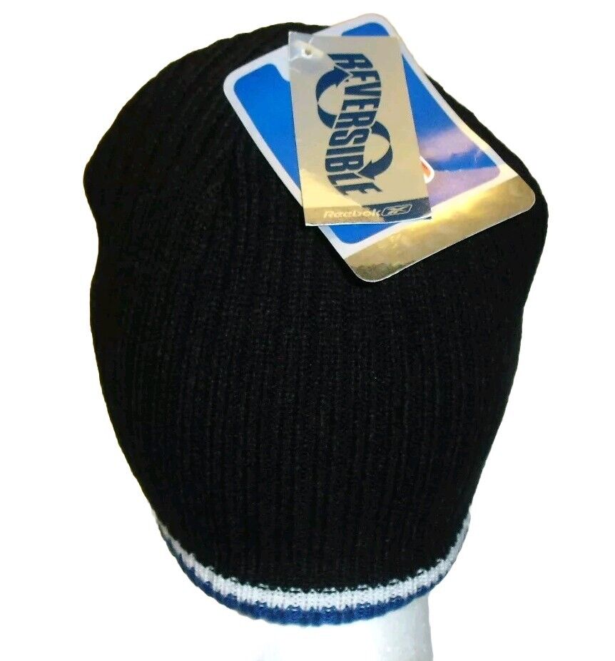 Philadelphia 76ers Mens Reebok Black Beanie Winter Hat Cap New Nba Iverson years