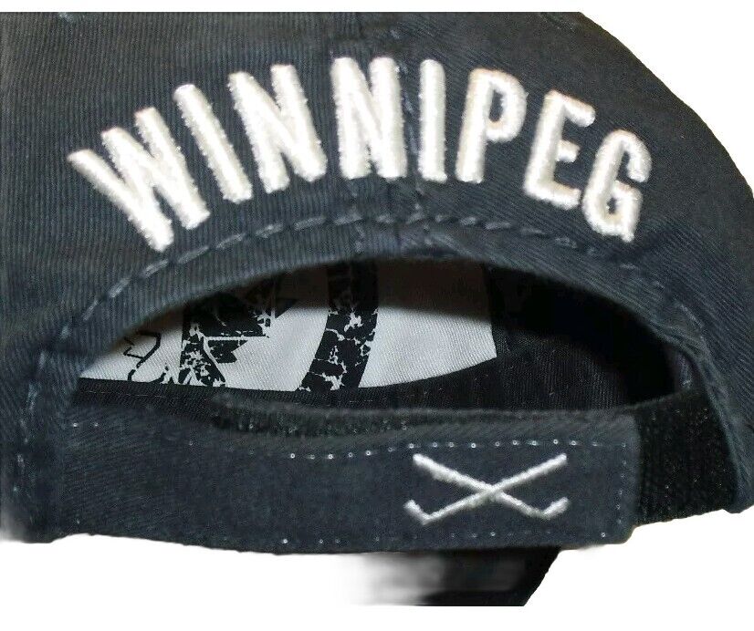 Winnipeg Jegs Zephyr Mens Adjustable Strabpack hat cap New Tags Nhl