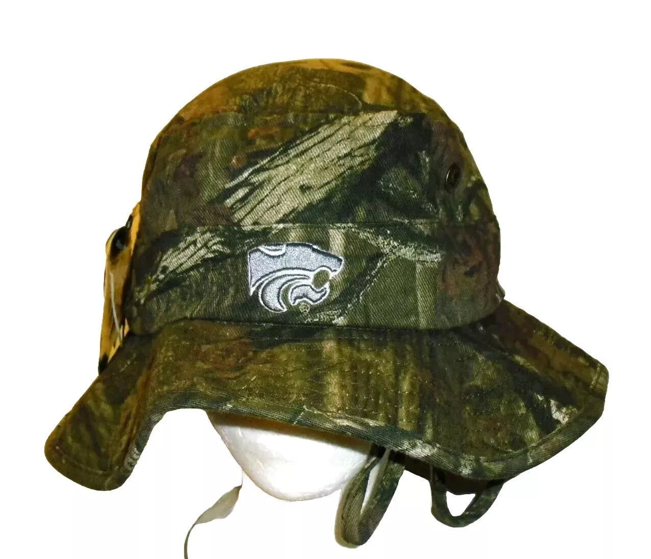 Kansas State Wildcats Zephyr Mens Camoflauge Bucket hat Cap sz. Small/Medium New