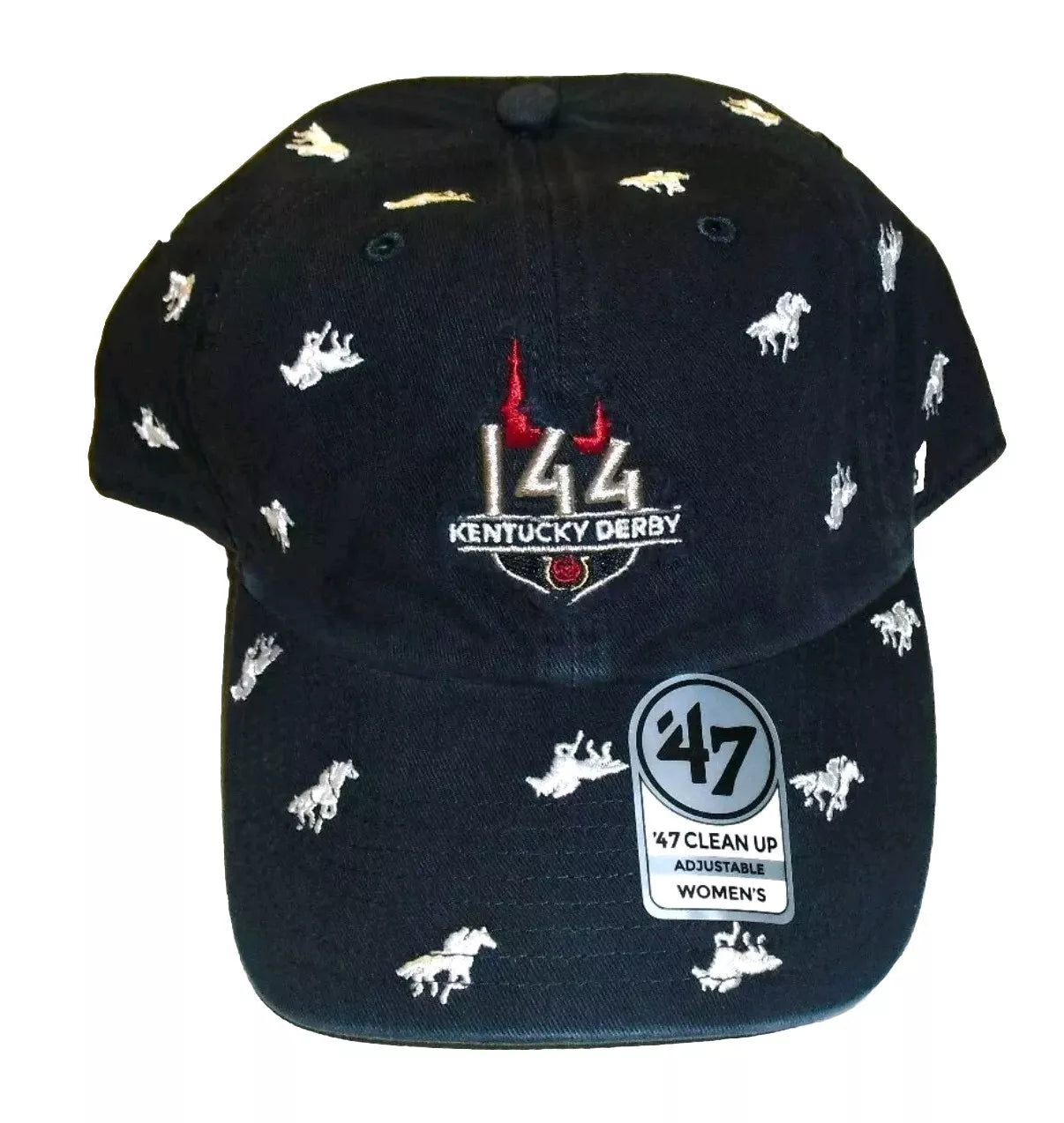 Kentucky Derby Womens Strapback hat 144 Churchill Downs Horse Racing 47 Brand