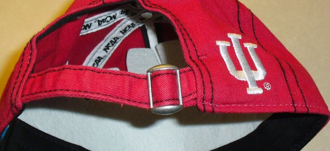 Indiana Hoosiers Mens Adjustable Strapback hat Cap New Tags Ncaa
