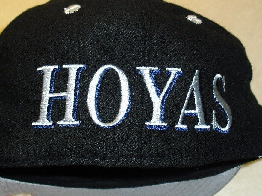 Georgetown Hoyas Mens Vintage 90s Top of the World Fitted hat Cap sz. 6 3/4 New