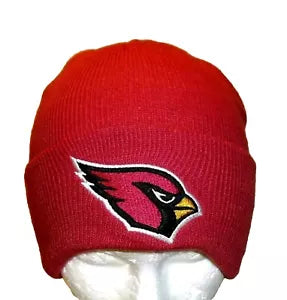 Arizona Cardinals Mens Adult Cuffed Cuff Beanie Winter Hat Cap New Nfl Tags