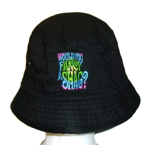 Ausitn Powers Movie Vintage 90s Mens Black Bucket hat cap New Tags