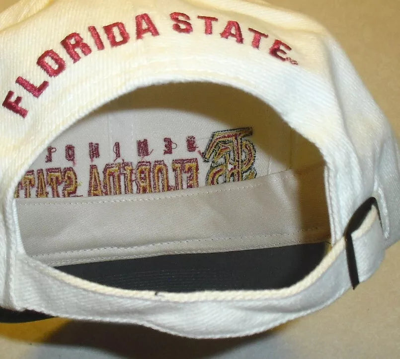 Florida State Seminoles Mens Twins Enterprise 90s Vintage Strapback hat Ncaa