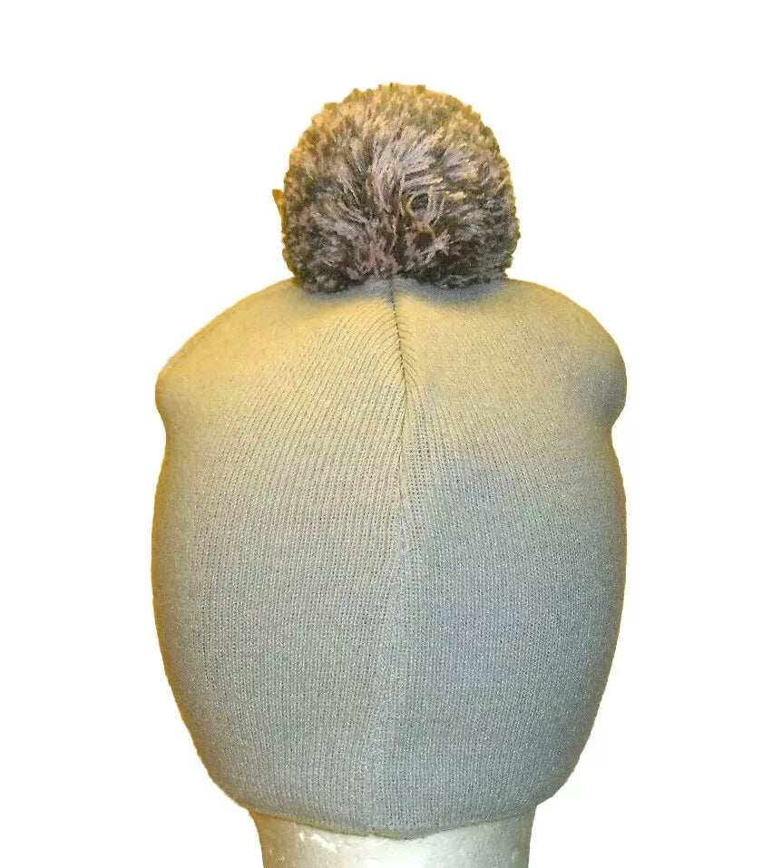 San Francisco 49ers Tight Fit Womens Girls Grey Pink Pom Beanie Winter Hat Cap