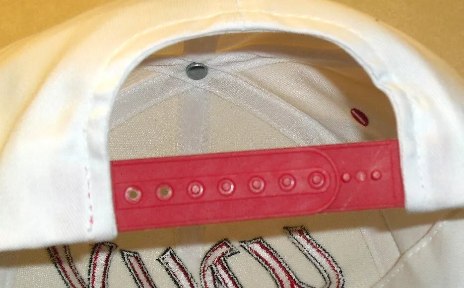 Unlv Runnin Rebels University Script Logo Mens Snapback hat New Ncaa White Red