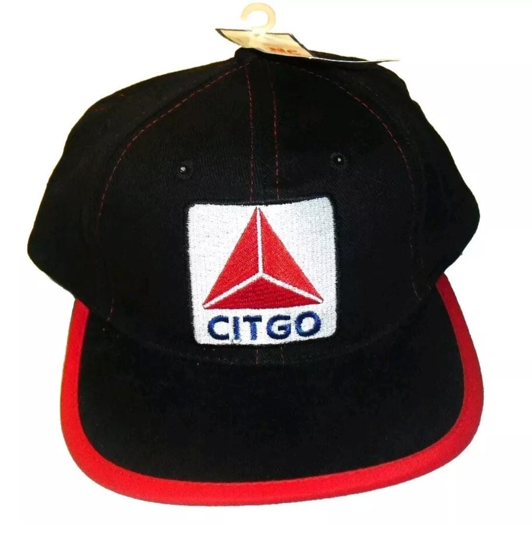 Citgo Michael Waltrip #21 Racing Nascar Mens Vintage 90s Strapback hat New