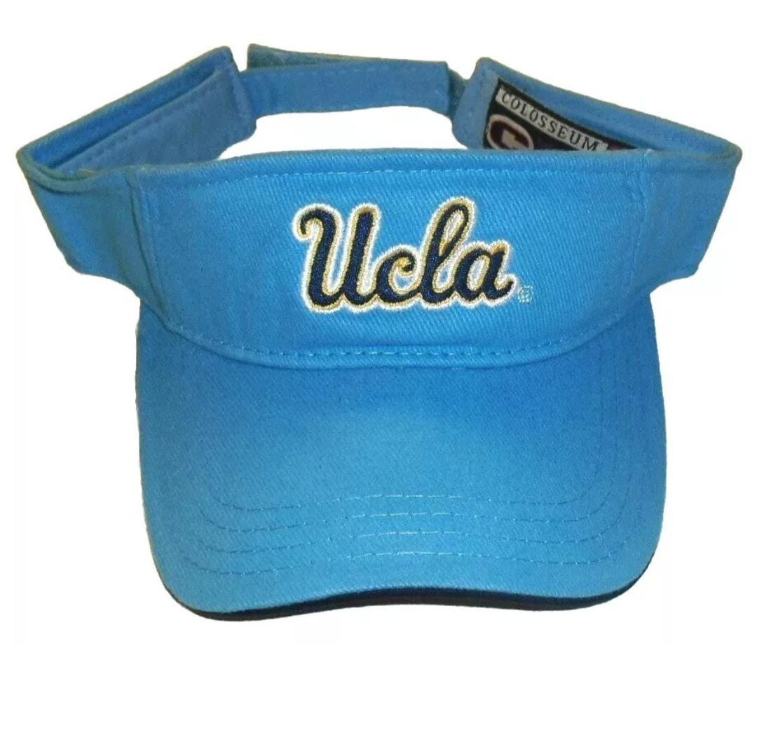 Ucla Bruins Light Blue Mens Adult Visor hat New Ncaa