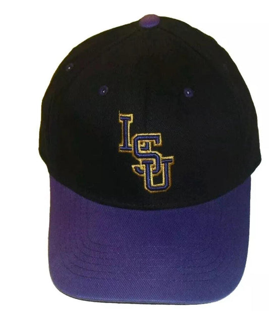 LSU Tigers Mens Black Stretch Fit hat One Size One Fit New Ncaa