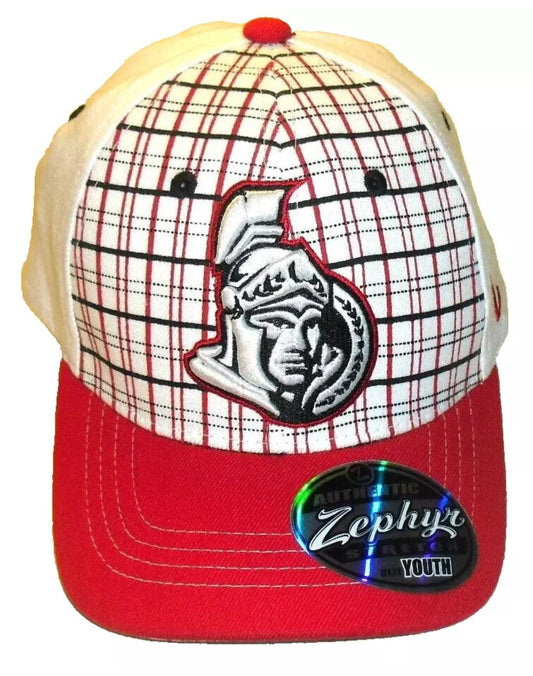 Ottawa Senators Kids Youth Zephyr Stretch Fit hat New Nhl Hockey