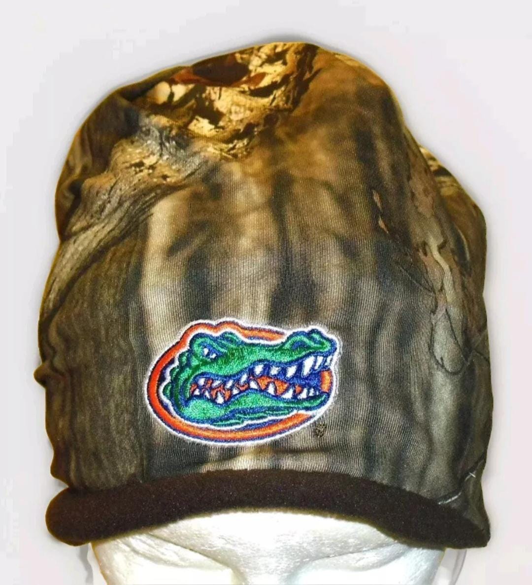 Florida Gators Mens Woodland Camoflauge Camo Winter Hat Cap Beanie New Ncaa