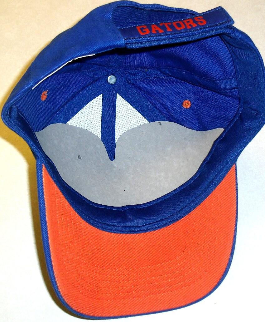 Florida Gators Adult Adjustable Strapback hat New Ncaa All Blue