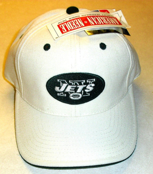 New York Jets Mens Vintage 90s Twins Enterprise Fitted Hat sz. 7 1/4 New NFL