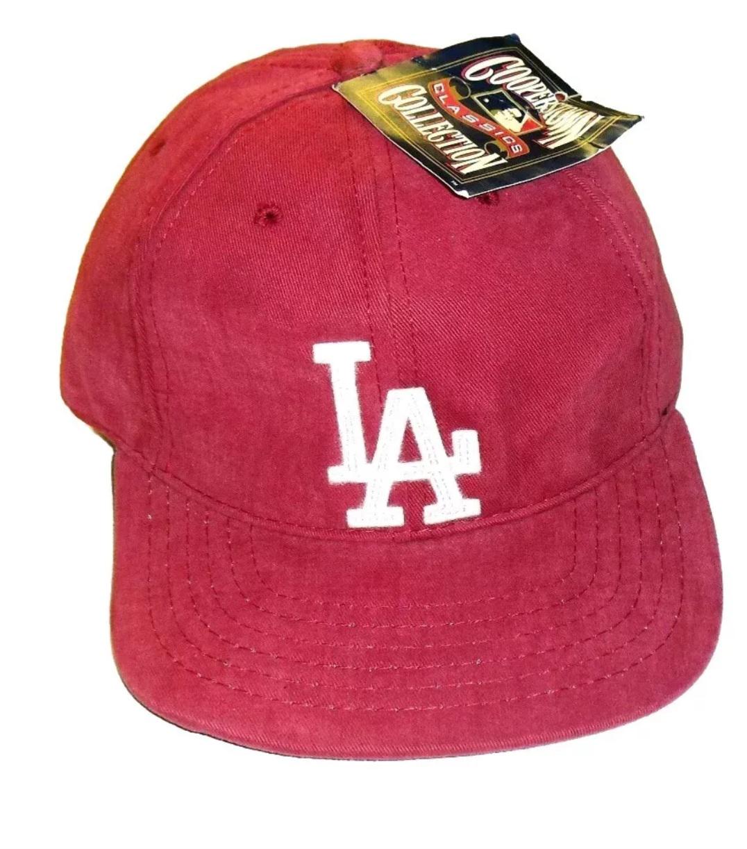 Los Angeles Dodgers American Needle Mens Red Vintage 90s FItted hat sz 7 1/8 New