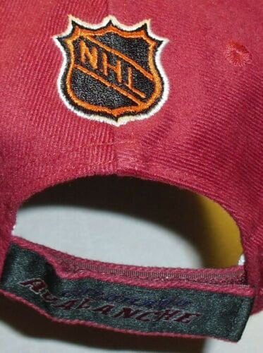 Colorado Avalanche Sports Specialties 90s Adjustable Strapback hat New Nhl