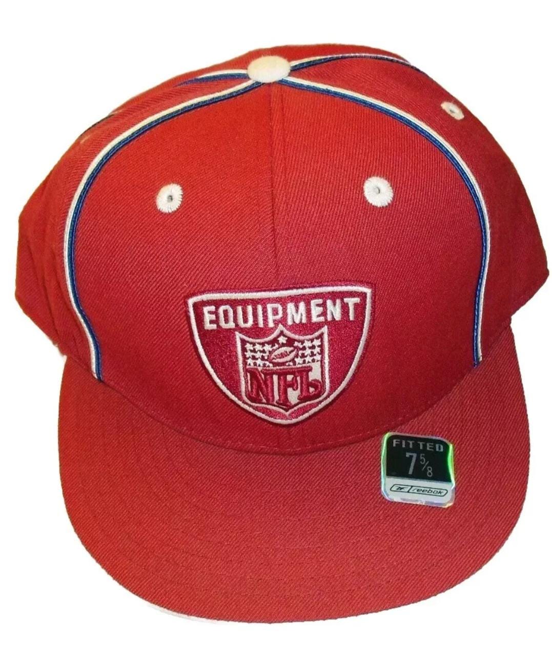 Arizona Cardinals NFL shield logo Reebok Fitted Hat sz. 7 5/8 logo on back New