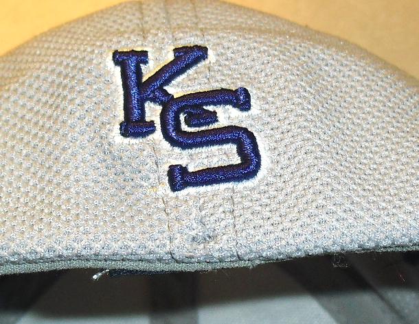 Kansas State Wildcats Kids Youth Boys Zephyr Stretch Fit hat cap Grey Purple New