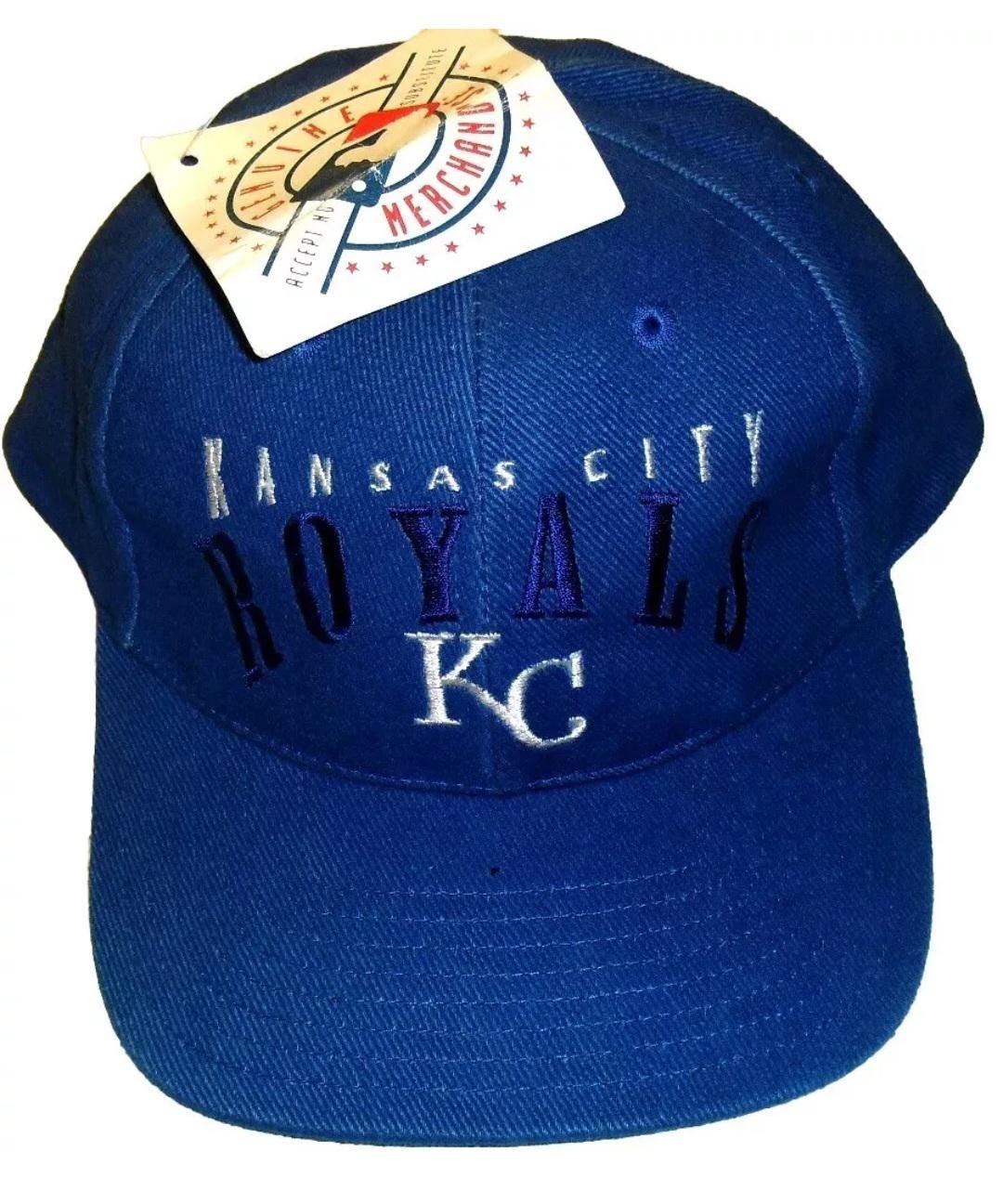 Kansas City Royals vintage 90s adjustable strapback hat New Mlb