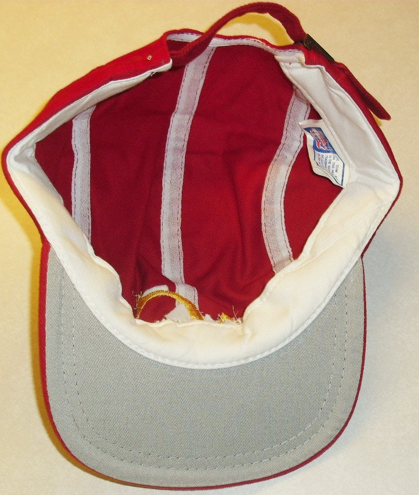 Arizona Cardinals 5 Five Panels vintage 90s adjustable strapback hat Nfl New