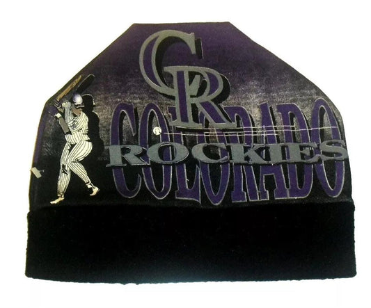 Colorado Rockies Mens 90s Vintage Beanie Winter hat New Mlb