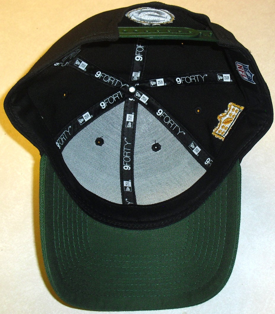 Green Bay Packers Mens New Era 9Forty Nfl Draft Snapback hat Curved Bill