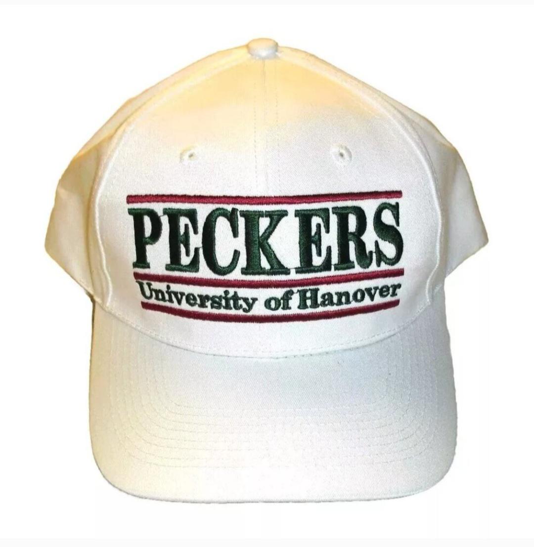 Hanover University Peckers The Game Vintage 90s Snapback hat Ncaa