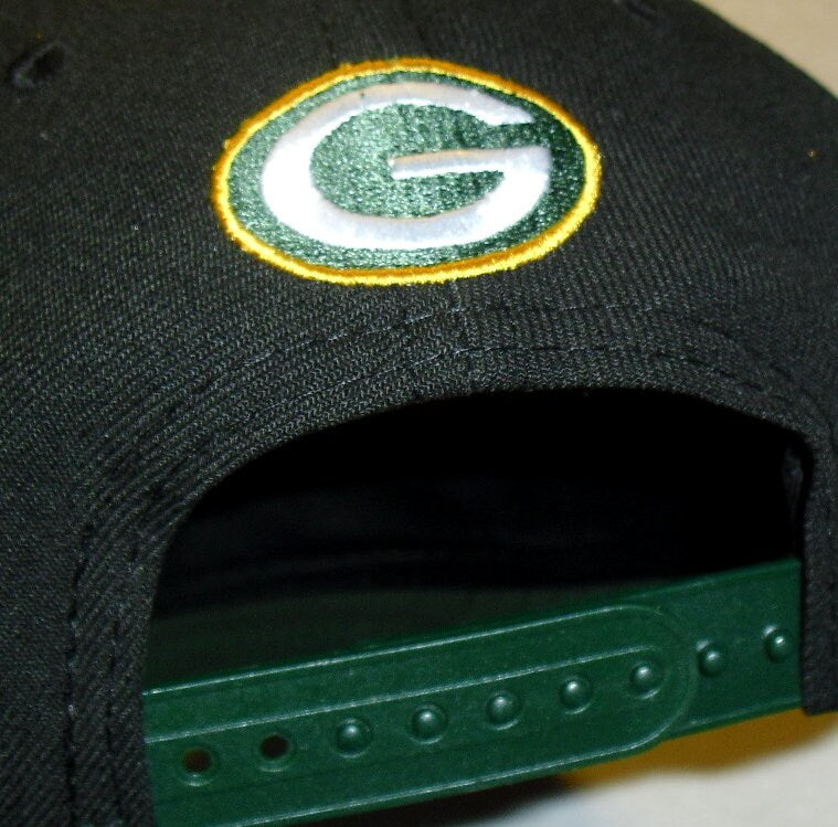 Green Bay Packers Mens New Era 9Forty Nfl Draft Snapback hat Curved Bill