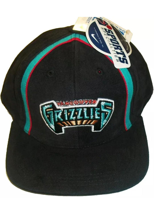 Vancouver Grizzlies Sports Specialties Vintage 90s Snapback hat Nba New Tags Mike Bibby years