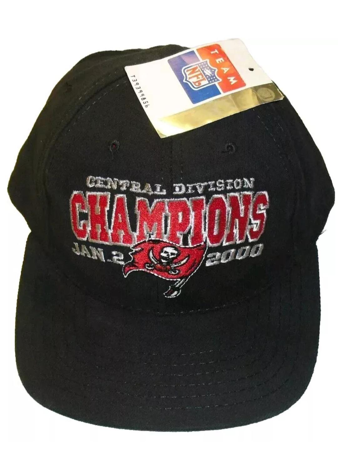 Tampa Bay Buccaneers Central Division 2000 Champs Snapback hat New Nfl