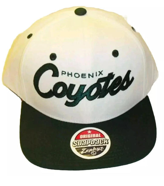 Phoenix Coyotes Zephyr white Snapback hat New Nhl Hockey