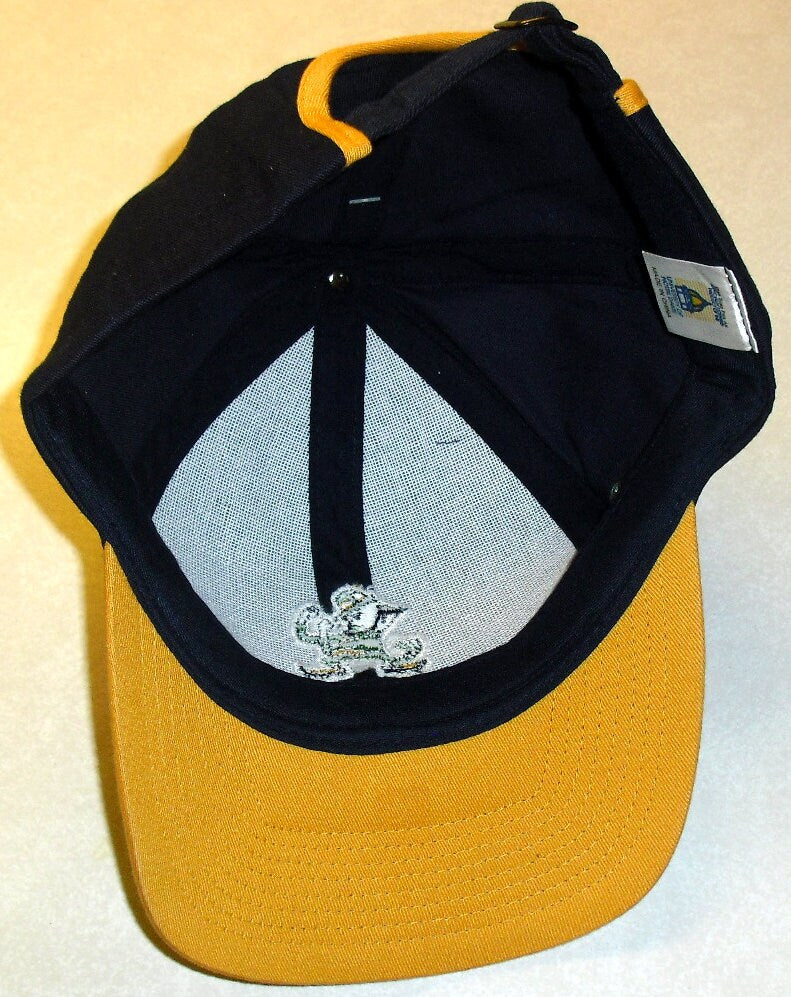 Notre Dame Fighting Irish Logo 7 90s VIntage adjustable strapback hat New Ncaa