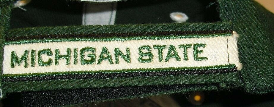 Michigan State Spartans 90s Vintage Univeristy Adjustable Strapback Hat New Ncaa