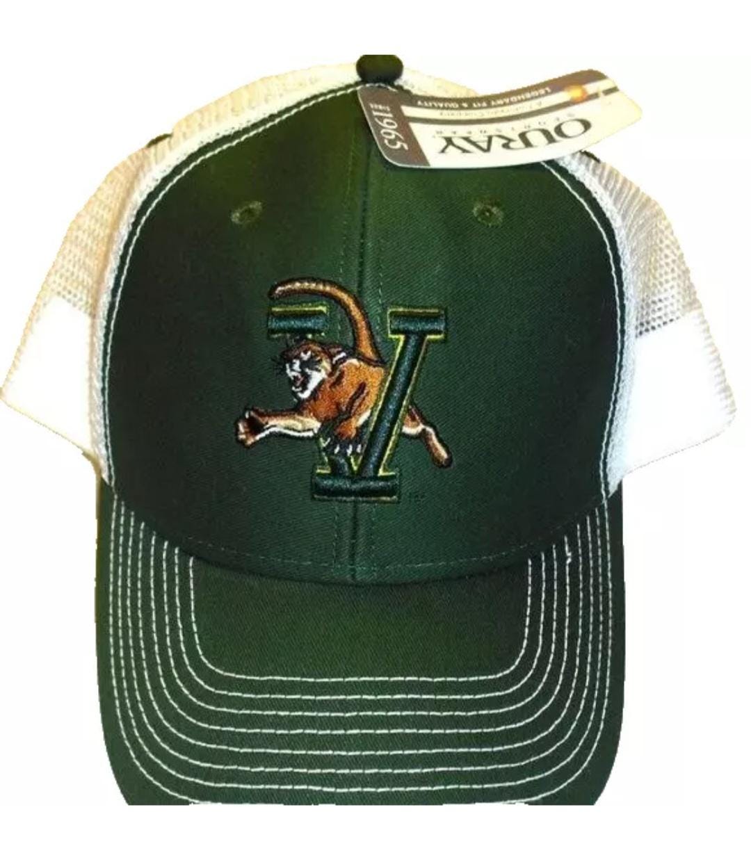 Vermont Catamounts University Adult Snapback hat Mesh Trucker New Tags Ncaa