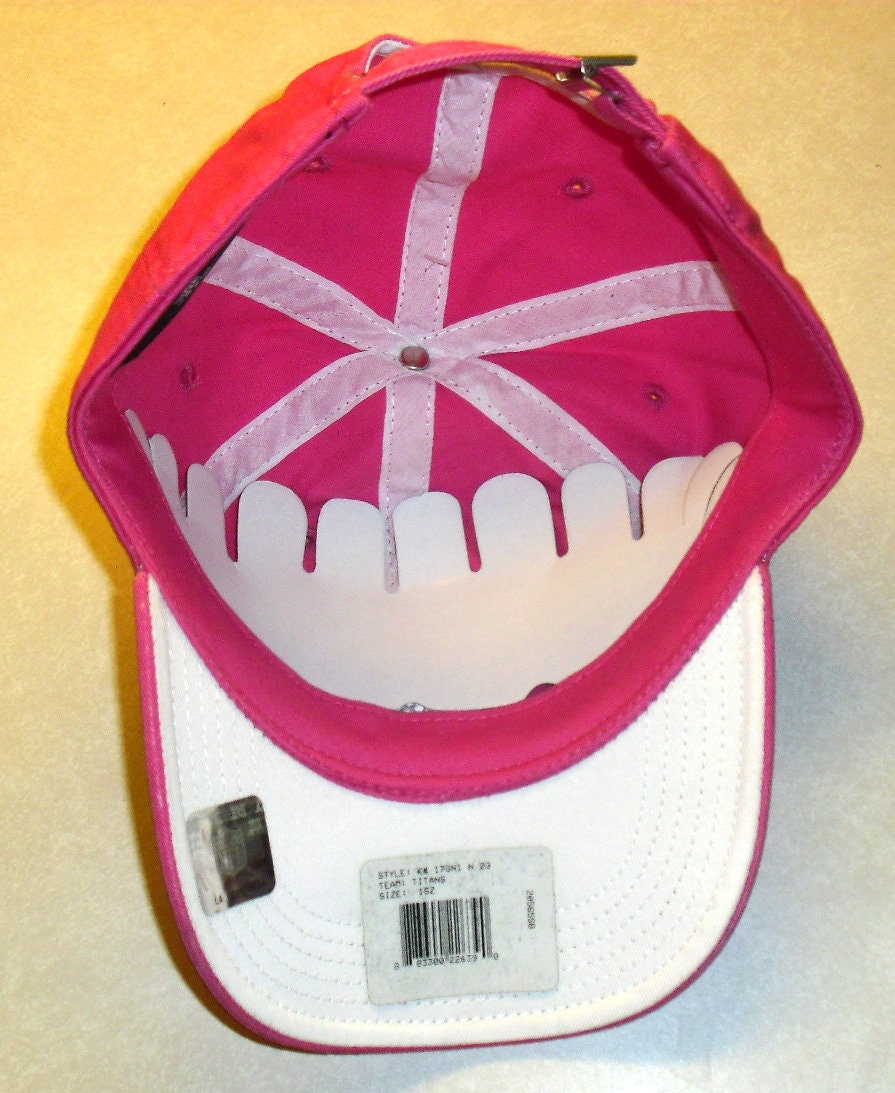 Tennessee Titans Girls Kids Youth Pink strapback hat New Nfl