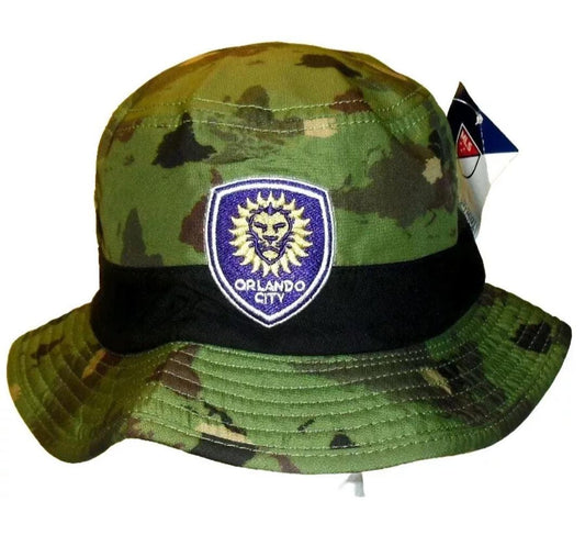 Orlando City SC MLS Soccer Mens Bucket Hat sz. Small/Medium New