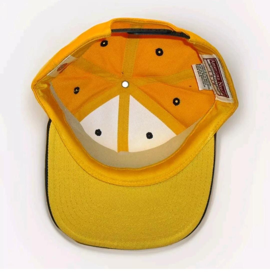 Cal California Bears Vintage 90s American Needle Mens Yellow Snapback hat New